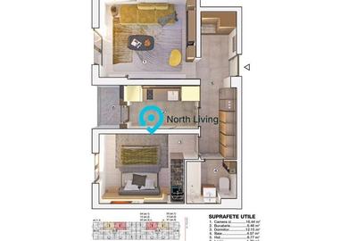 Apartament cu 2 camere în Est - 8