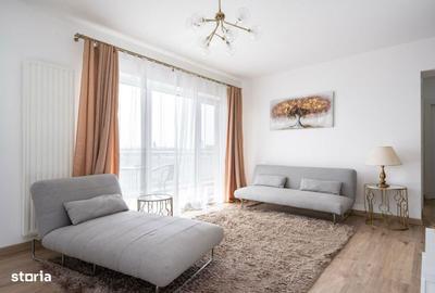 Apartament cu 3 camere, mobilat în Tei