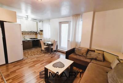 Apartament cu 2 camere semidecomandat, mobilat în Mihai Viteazul