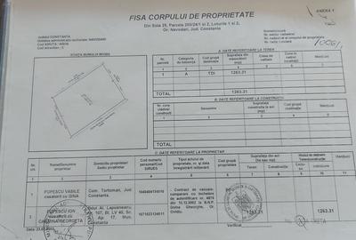 Mamaia Nord, 1300 Mp la Bld Mamaia Nord, str T1, P+6, cadastru intabulare - 2