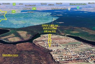 Casă cu 3 camere decomandat cu Teren 450 Mp în Brănești - 2