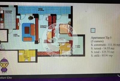 Confort City | 3 camere | 103mp | Decomandat | B12504 - 2