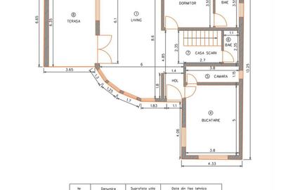 Casă cu 3 camere cu Teren 1341 Mp în Răzvad - 6