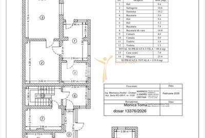 Casă individuală cu 4 camere cu Canalizare în Tei - 17
