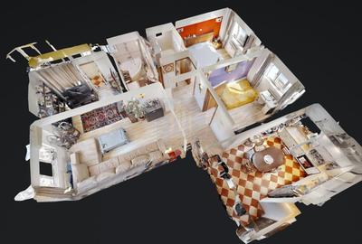 Apartament cu 3 camere decomandat, mobilat în Tineretului - 37