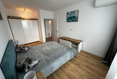 Apartament cu 2 camere semidecomandat, mobilat în Pipera - 12