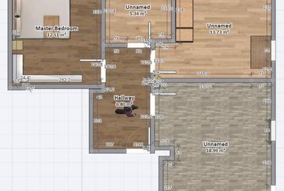 Apartament cu 2 camere decomandat în Tractorul - 13