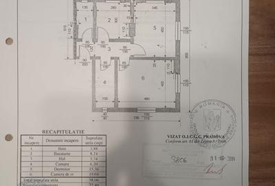 Apartament cu 3 camere decomandat în Central - 4