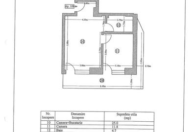 Apartament cu 2 camere decomandat, mobilat în Central - 19