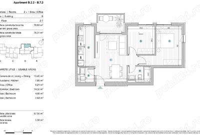 Escape Residence - Apartament modern 2 camere + cam. copil, mobilat, Straule?ti Buc. (boxa;parcare)