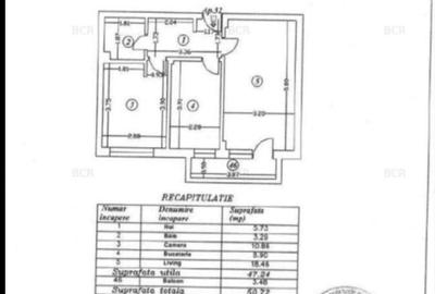 Apartament cu 2 camere decomandat în Berceni - 12