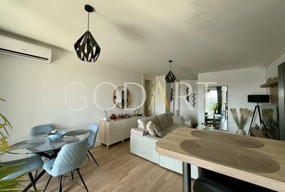 Apartament cu 2 camere decomandat, mobilat în Barbu Văcărescu