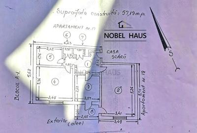 Apartament 2 camere, decomandat, etajul 4, Ultracentral - 4