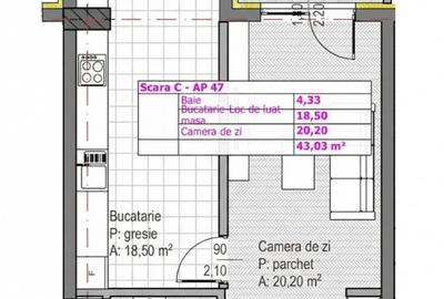 Garsonieră semidecomandată în Gheorgheni