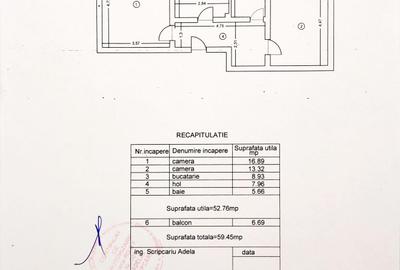 Apartament 2 camere decomandat, 60mp, utilat, geam la baie și parcare - 8
