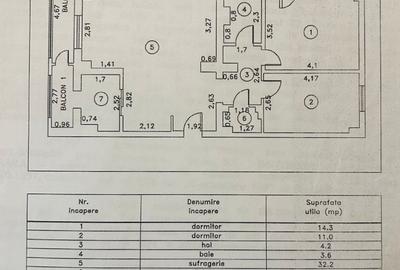 Renovat recent! Apartament 3 camere Calarasi 4, et. intermediar. - 3