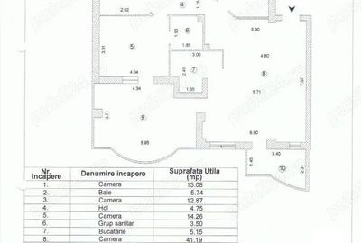 Apartament cu 4 camere decomandat în Nord - 4