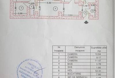 Apartament cu 3 camere decomandat în Sebastian - 3