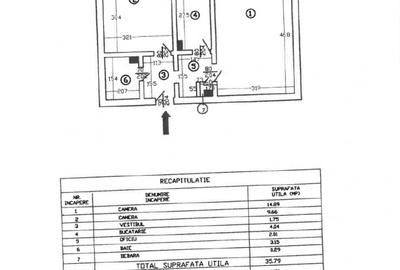 De vanzare 2 camere Lujerului - Ale Cetatuia(centrala proprie) - 8