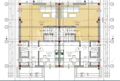 Duplex cu 4 camere cu Teren 200 Mp în Florești - 17