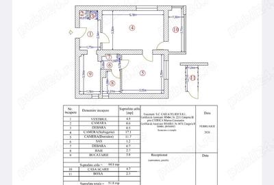 Apartament cu 2 camere decomandat în 1 Decembrie - 9