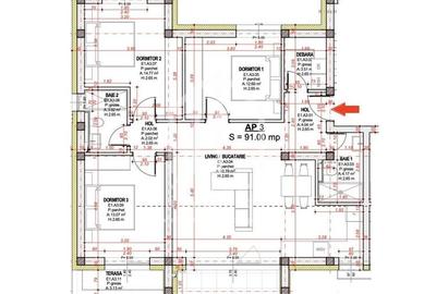 Apartament cu 4 camere, 91mp utili, balcon, parcare, Cisnadie - 4