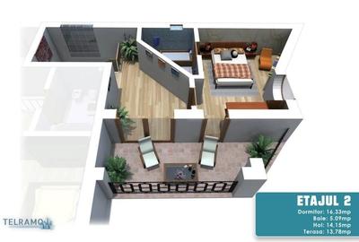 Casă cu 3 camere în Exterior Vest - 1