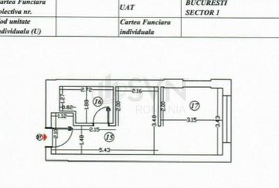 Garsonieră decomandată, mobilată în Aviației - 6