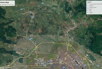 Teren industrial Sibiu cu acces rapid la Aeroport si Auto... - 2