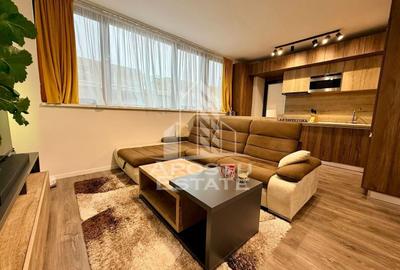 Apartament cu 2 camere semidecomandat, mobilat în Torontalului