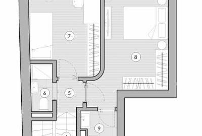 Apartament cu 3 camere în Grivița - 2