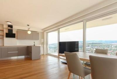 Penthouse de inchiriat cu jacuzzi, 90 mp si 80 mp terasa, zona Gruia - 5