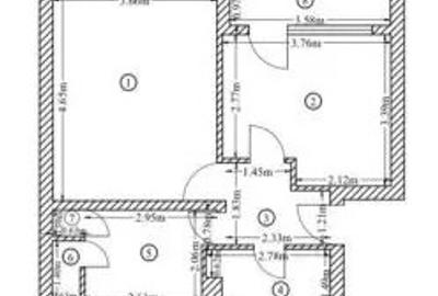 Apartament cu 2 camere decomandat, mobilat în Tineretului - 10