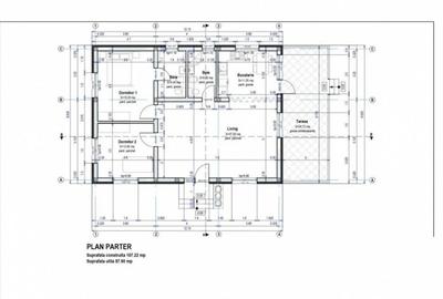 Casă cu 3 camere cu Canalizare în Hărman