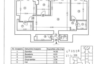 Vand apartament 3 camere - zona buna, spatiu generos (proprietar) - 2
