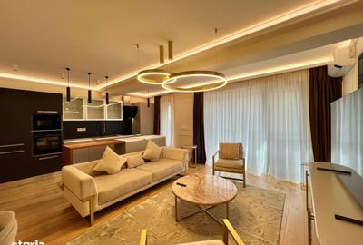 Apartament cu 3 camere decomandat, mobilat în Băneasa