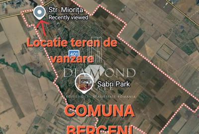 Teren Construcții intravilan de 430 mp, în Berceni