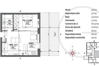 Apartament cu 2 camere decomandat în Bartolomeu - 7