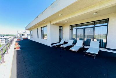Aleea Privighetorilor- Penthouse 833 mp utili mobilat complet 3600 Euro + TVA - 11