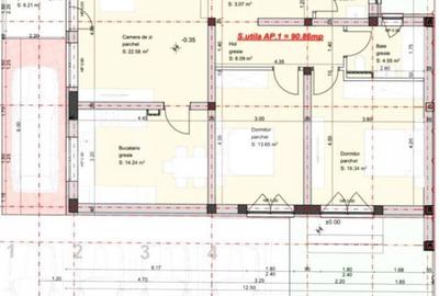 Apartament cu 3 camere decomandat în Central