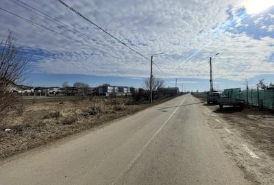 Domnesti, Teghes, teren in suprafata de 21278mp, deschidere 41ml, gaz si curent. - 4