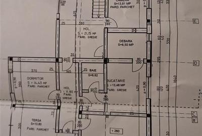 Chiperesti  Tomesti  Vila P+E SU=236mp 5 dormitoare living doua bai garaj TEREN - 14