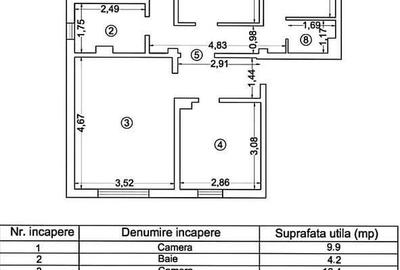 Apartament 4 camere zona Inel 2 - 11