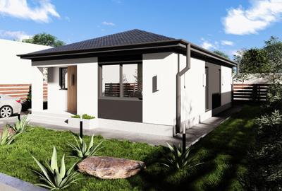 Casă Parter -  Modernă - Strada Asfaltata - Comuna Berceni - 5