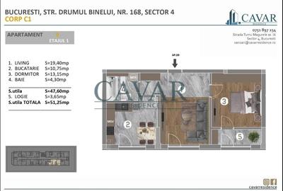 Proiect Binelui Cavar Residence Comision 0% - 7