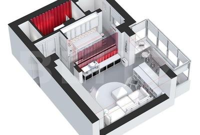 Studio renovat complet, 40 mp, zona Colentina - 10