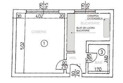 Garsonieră decomandată în 13 Septembrie - 7