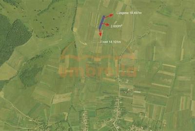 Teren Construcții intravilan de 2600 mp, în Chinteni