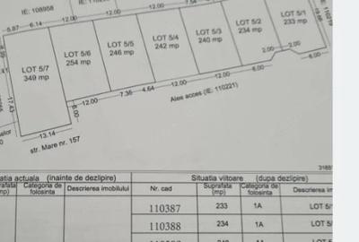 Teren de 240 mp, în Lumina