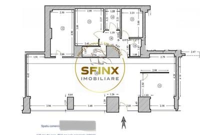 Inchiriere - Spatiu  comercial versatil  vad comercial intens - 1